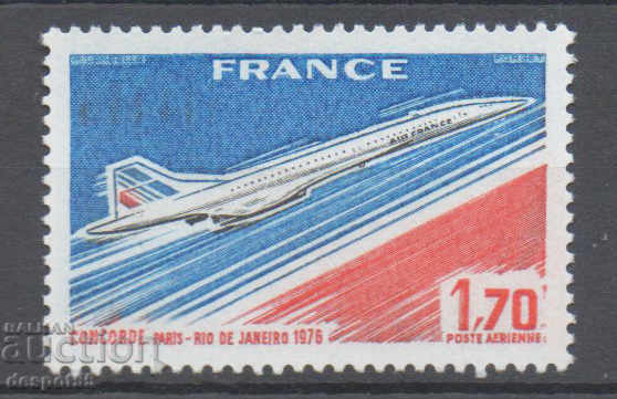 1976. France. Concord's first commercial flight.