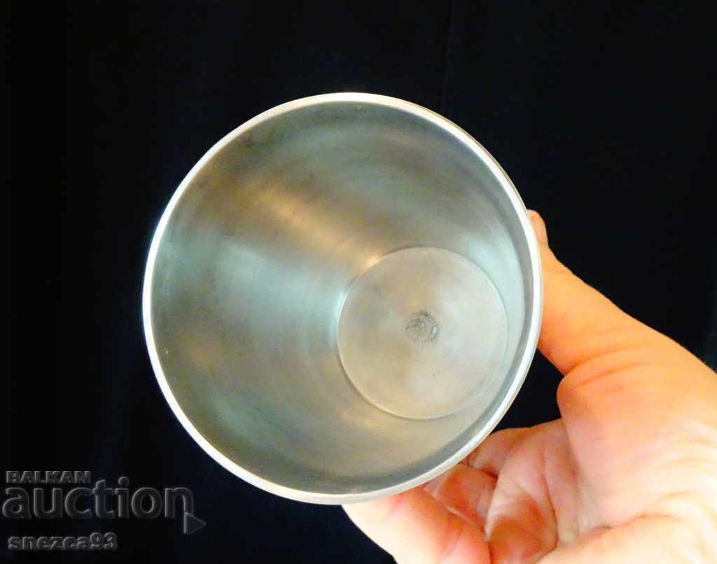 Delivery of Pewter bowl, pewter mug 11.5 cm, 300 ml