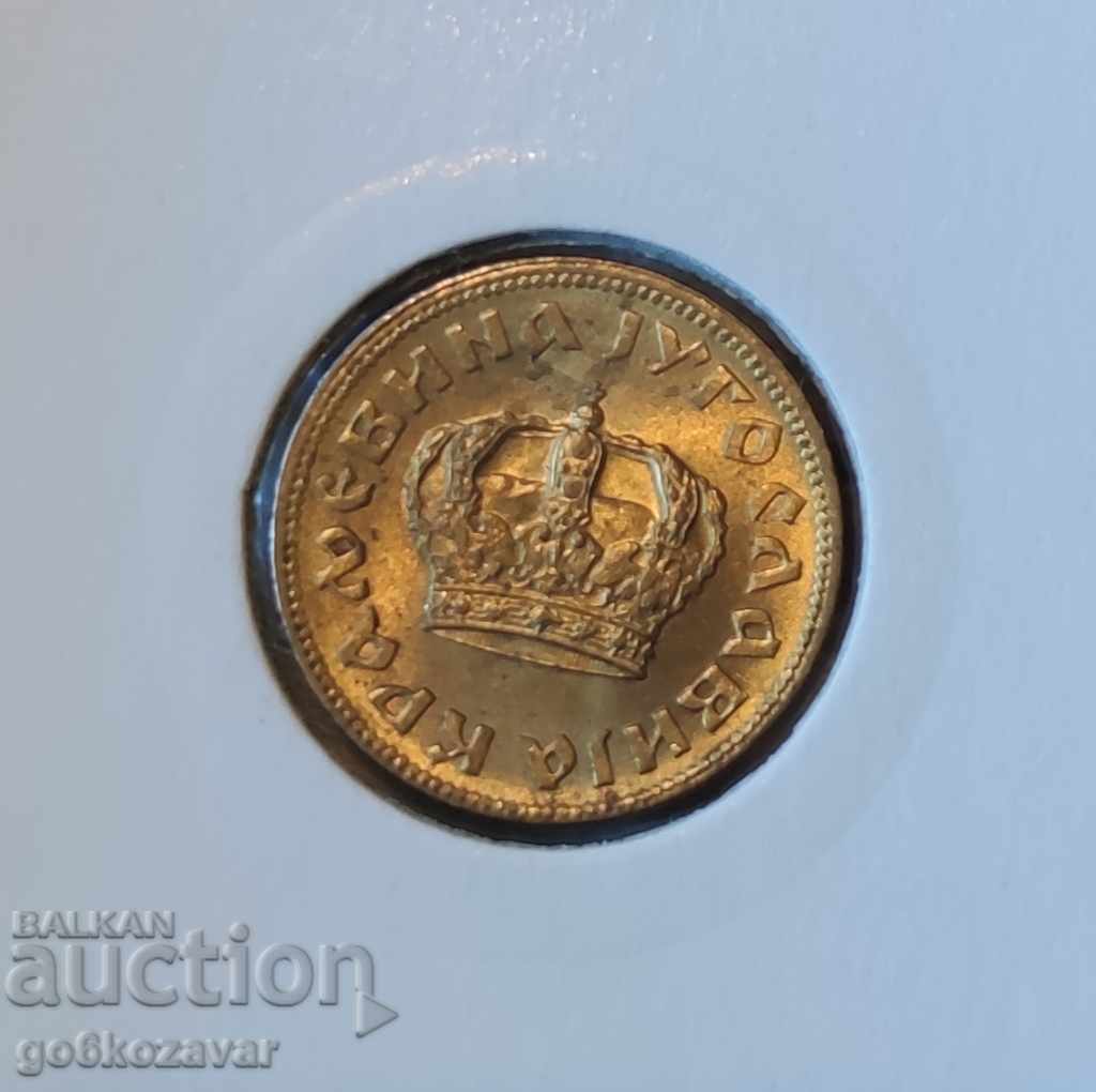 Yugoslavia 1 dinar 1938 UNC - 6 Yugoslavia 1 dinar 1938 UNC - 6