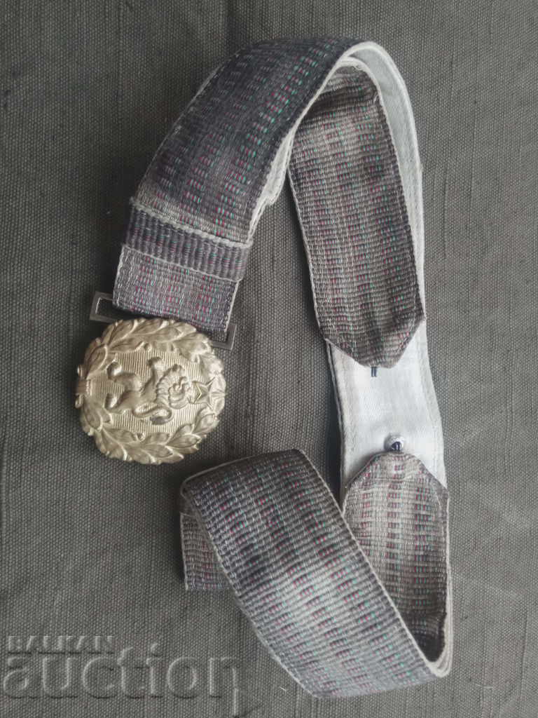 Auction Soc sermen parade officer belt Auction Soc sermen parade officer belt