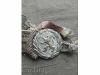 Royal tinsel parade officer's belt / buckle