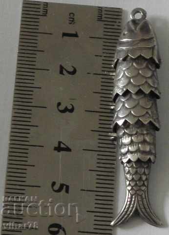 SILVER FISH pendant with price 159.99 BGN | € 81.80 SILVER FISH pendant with price 159.99 BGN | € 81.80