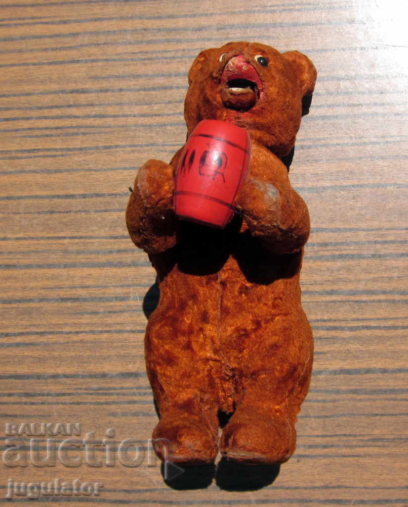 Delivery of old Russian mechanical teddy bear teddy bear