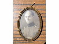 PSV military photo in the frame of a Bulgarian Royal Officer