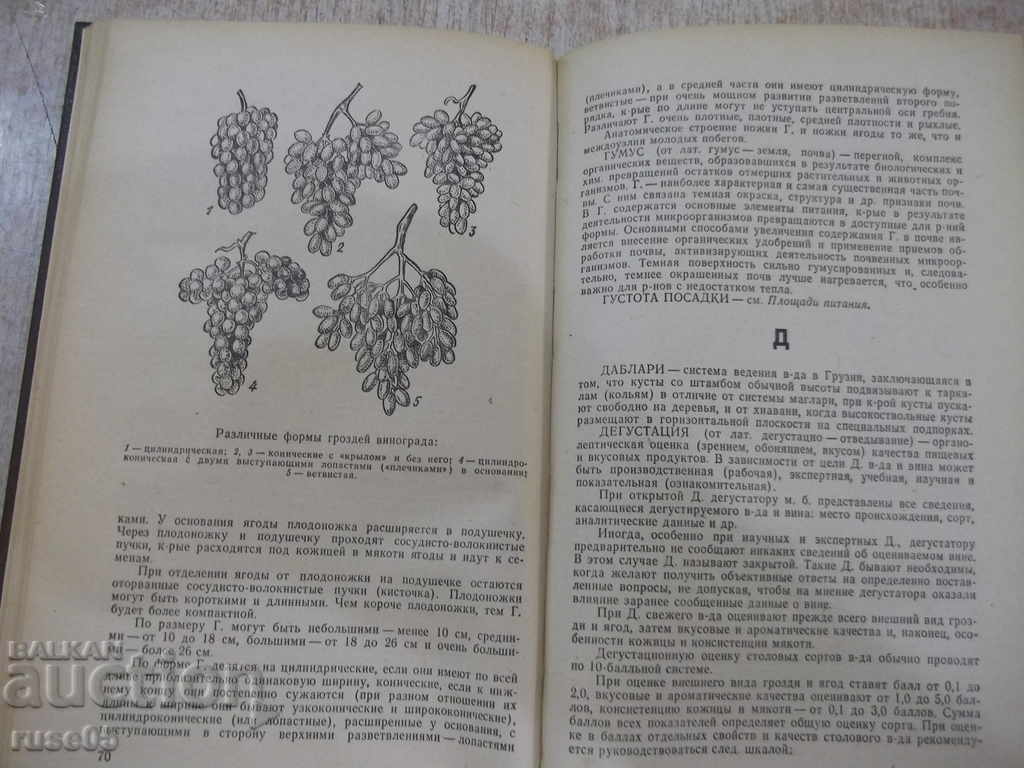 Παράδοση Το βιβλίο "Εγχειρίδιο του αμπελουργού - MA Pelyakh" - 320 σελίδες.