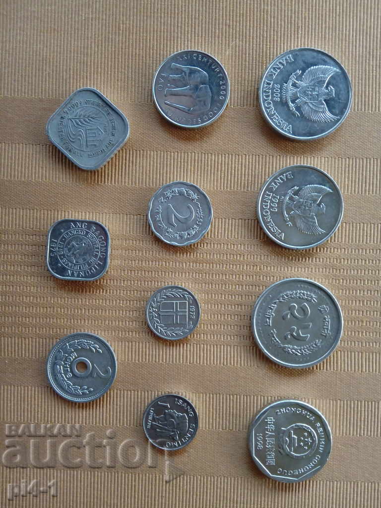 Πολλά νομίσματα αλουμινίου με τιμή 30.00 BGN | € 15.34 Πολλά νομίσματα αλουμινίου με τιμή 30.00 BGN | € 15.34