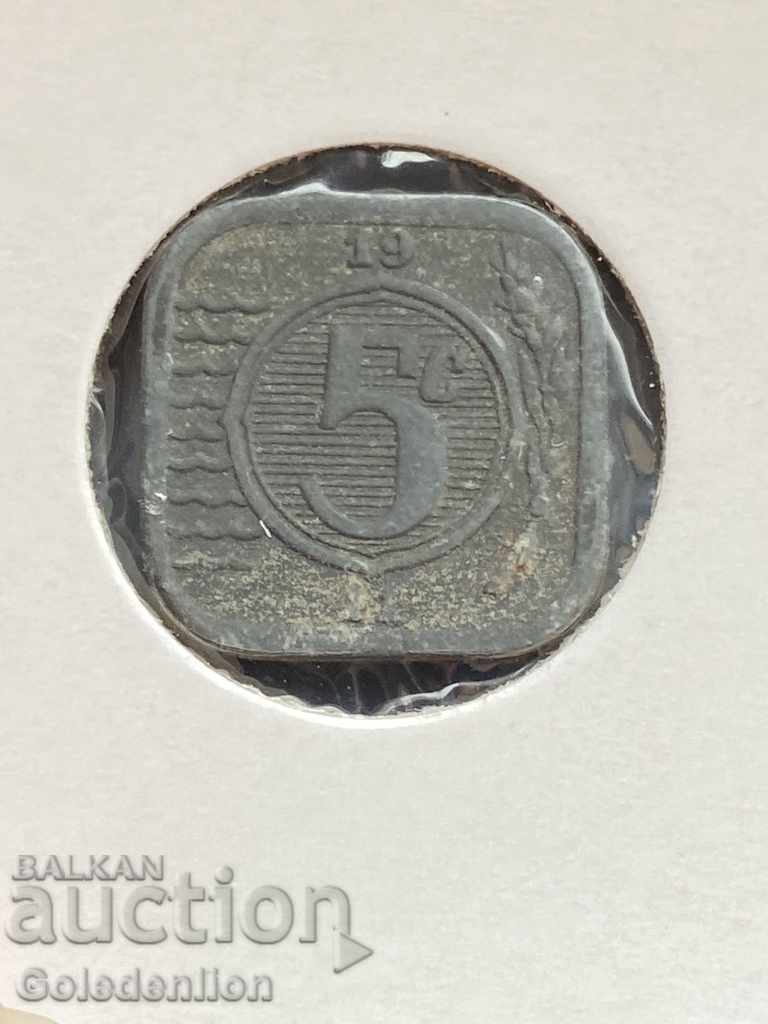 Ολλανδία - 5 σεντ 1941