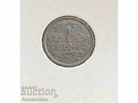 Холандия- 1 цент 1941