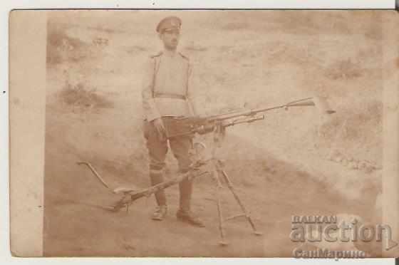 Photo-card Captive machine gun The turn of the Black 1917