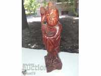 STATUETĂ VECHE DIN LEMN FIGURĂ SCULPTURĂ PLASTICĂ SCULPTURĂ ASIA