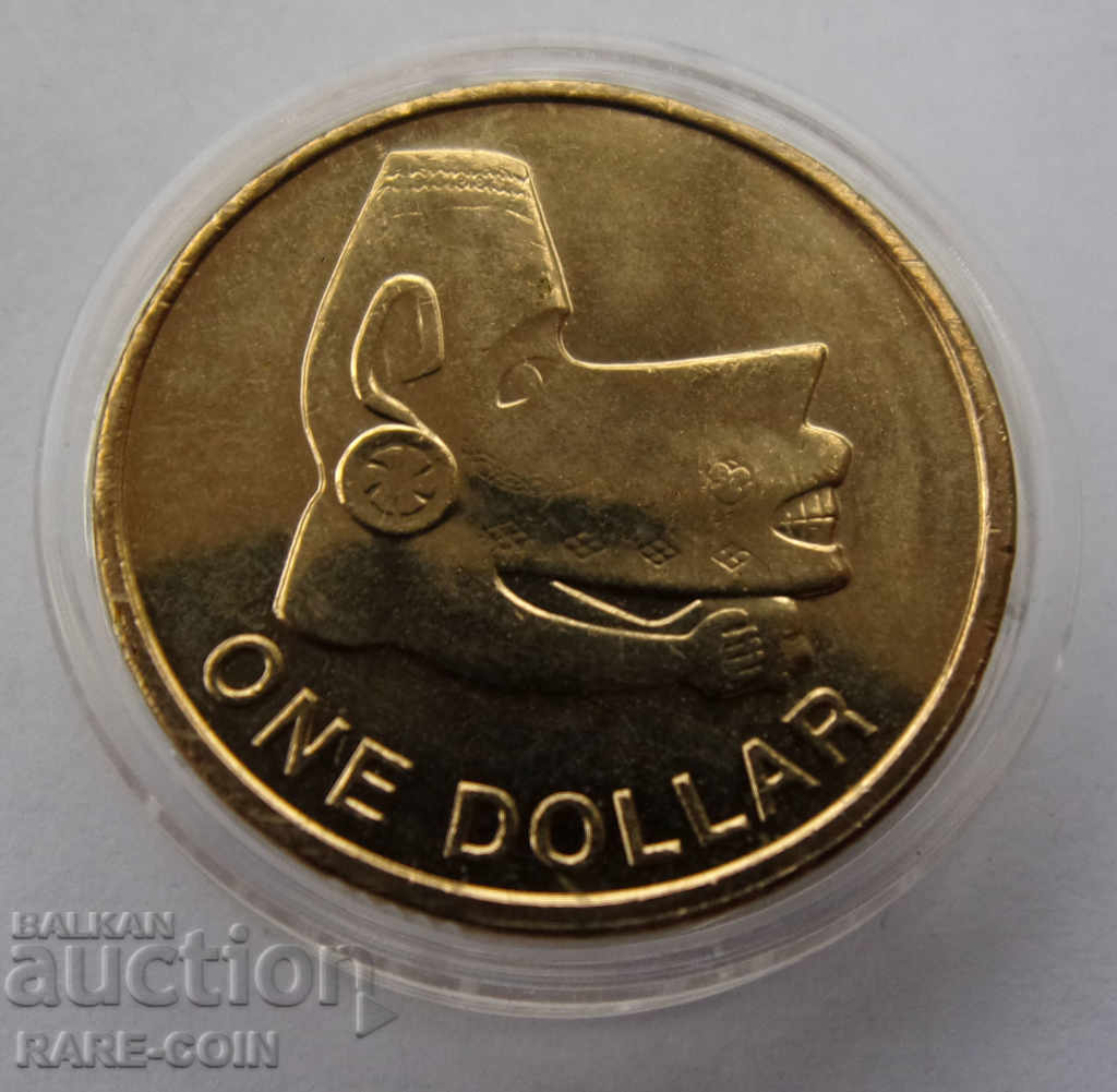 RS (21) Solomon Islands 1 Dollar 2012 UNC