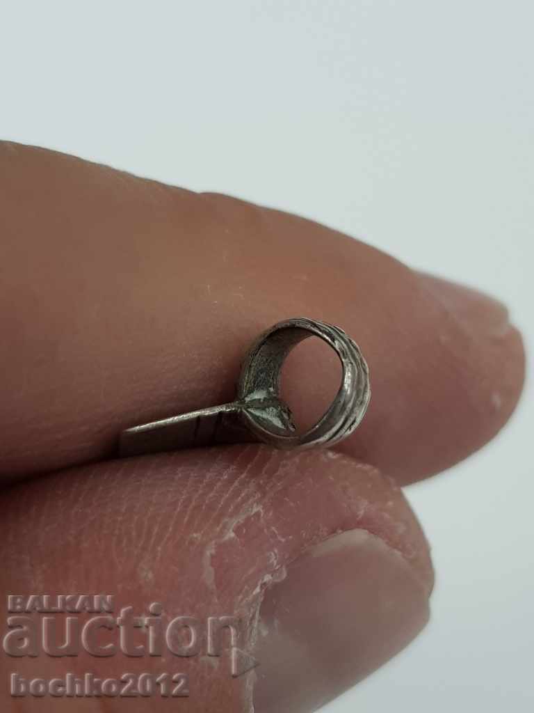 Cruce rusă europeană din argint veche de colecție din secolul al XIX-lea - 5 Cruce rusă europeană din argint veche de colecție din secolul al XIX-lea - 5