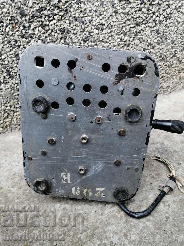 Delivery of Telephone set German military telephone Kingdom of Bulgaria Delivery of Telephone set German military telephone Kingdom of Bulgaria