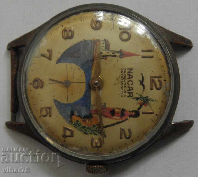 MEN'S NACAR WATCH WITH PAINTED DIGIT with price 119.99 BGN | € 61.35 MEN'S NACAR WATCH WITH PAINTED DIGIT with price 119.99 BGN | € 61.35