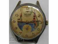 MEN'S NACAR WATCH WITH PAINTED DIGIT