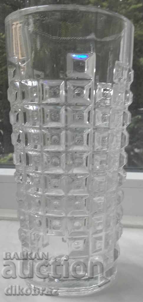 Vase - glass / from socialism / 1970/80 - 6 Vase - glass / from socialism / 1970/80 - 6