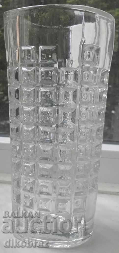 Vase - glass / from socialism / 1970/80 - 7 Vase - glass / from socialism / 1970/80 - 7