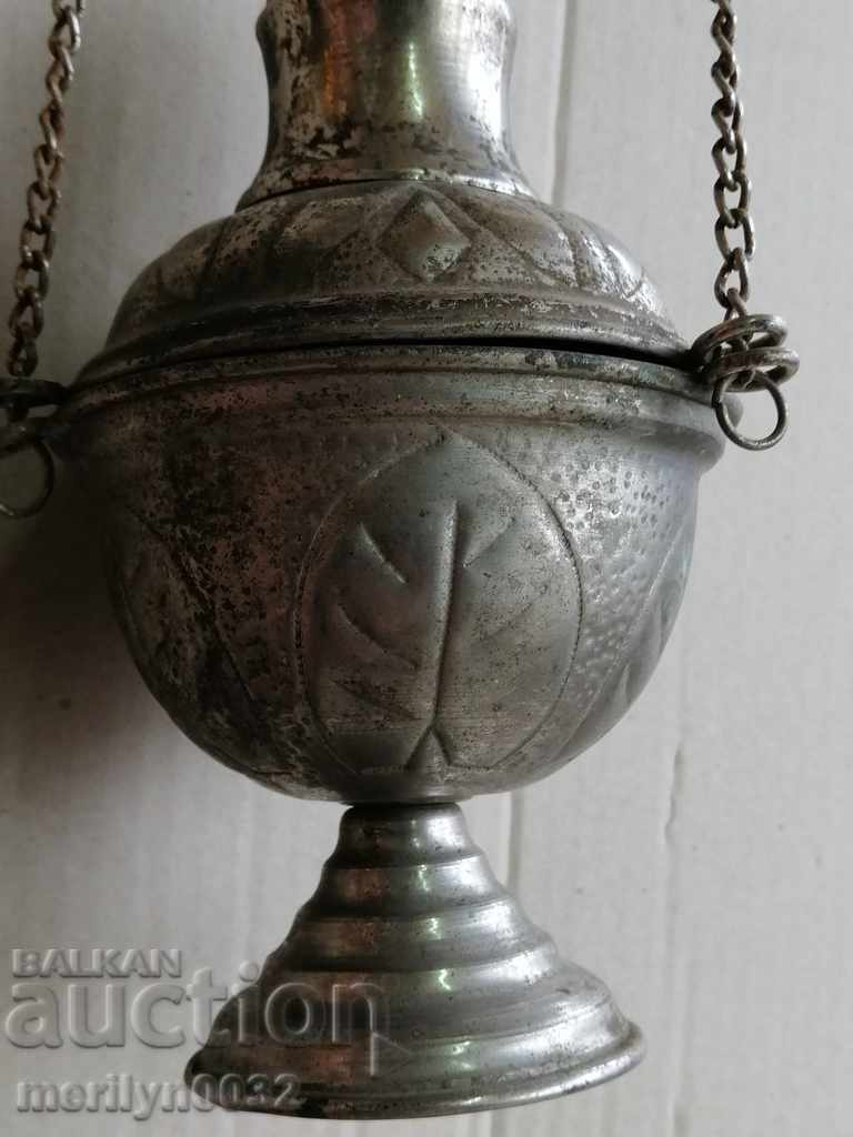 Аукцион Стара кандилница свещеничиски съд кръст Аукцион Стара кандилница свещеничиски съд кръст