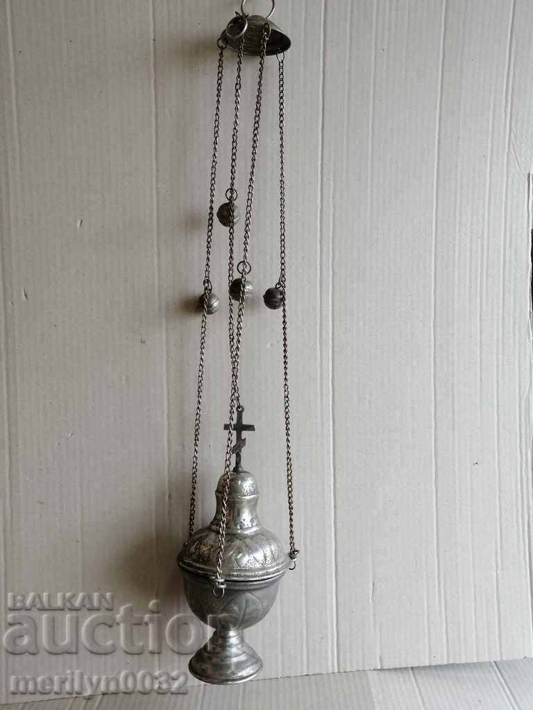 Стара кандилница свещеничиски съд кръст Стара кандилница свещеничиски съд кръст