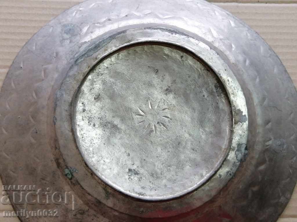 Old copper sahan, baker, bowl, plate, tass - 6 Old copper sahan, baker, bowl, plate, tass - 6