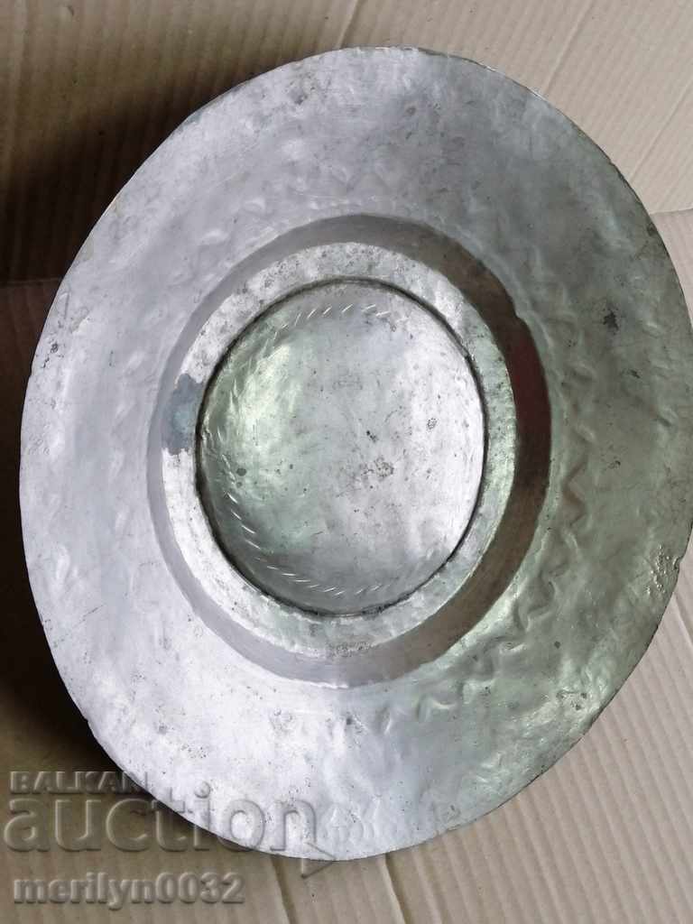 Old copper sahan, baker, bowl, plate, tass - 7 Old copper sahan, baker, bowl, plate, tass - 7