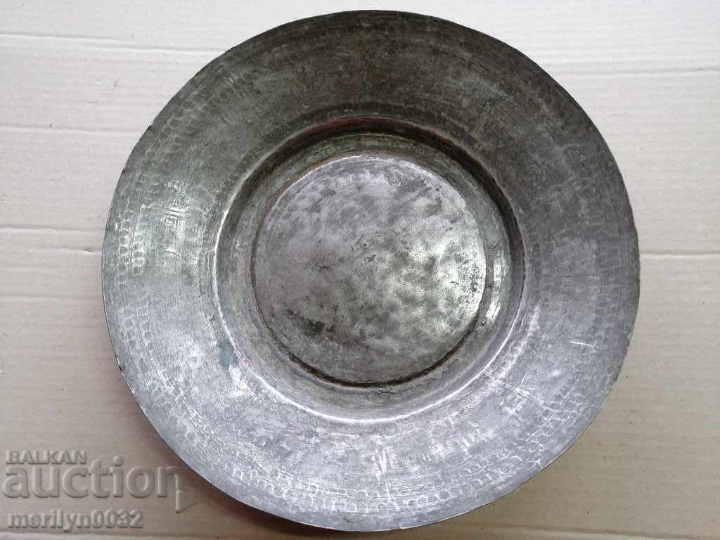 19th century Renaissance Sahan knockers in a copper panic plate - 7 19th century Renaissance Sahan knockers in a copper panic plate - 7