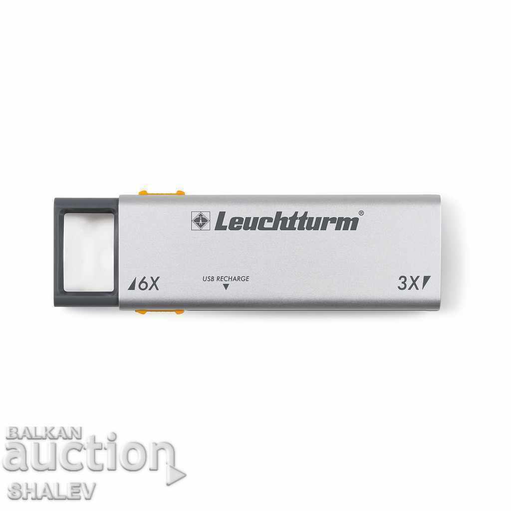 Licitație Lupa de mărire "Leuchtturm" DUPLEX LUX 3x / 6x (2999)