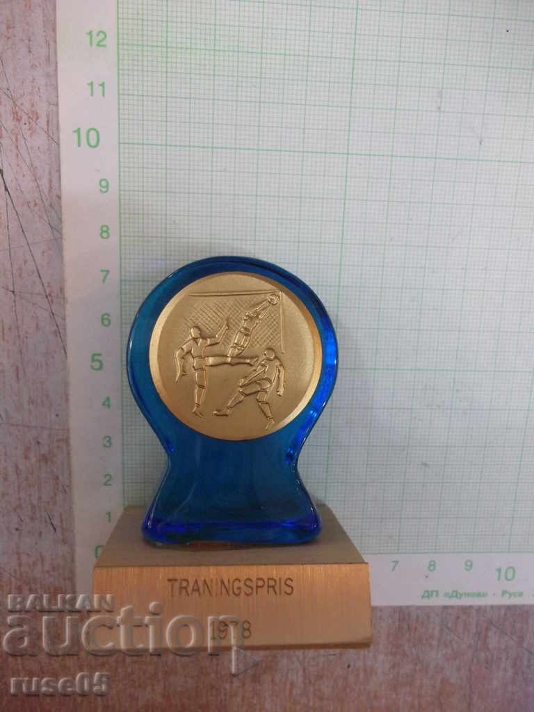 Πλαστικό βραβείο "TRANINGSPRIS 1978" με τιμή 20.00 BGN | € 10.23