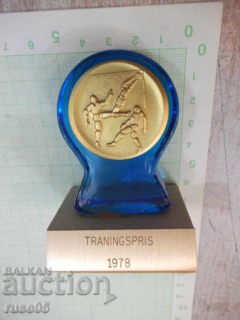 Пластика "TRANINGSPRIS 1978" наградна