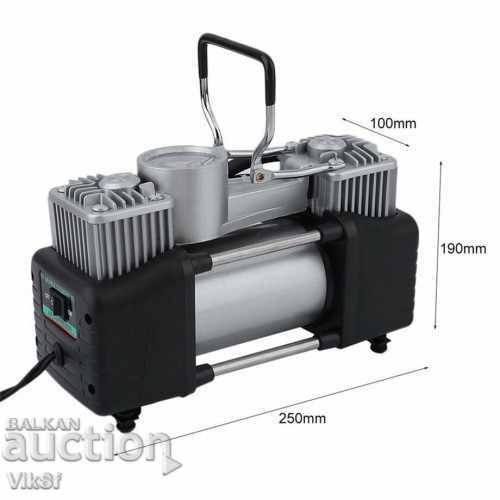 Powerful two-cylinder car compressor - 5