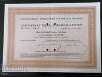 Certificate for 10 shares Holderbank - Financiere | 1958