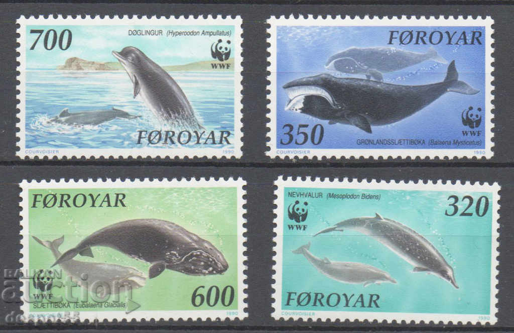 1990. Фарьорските острови. Северноатлантически китове.