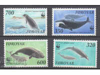 1990. Insulele Feroe. Balenele din Atlanticul de Nord.