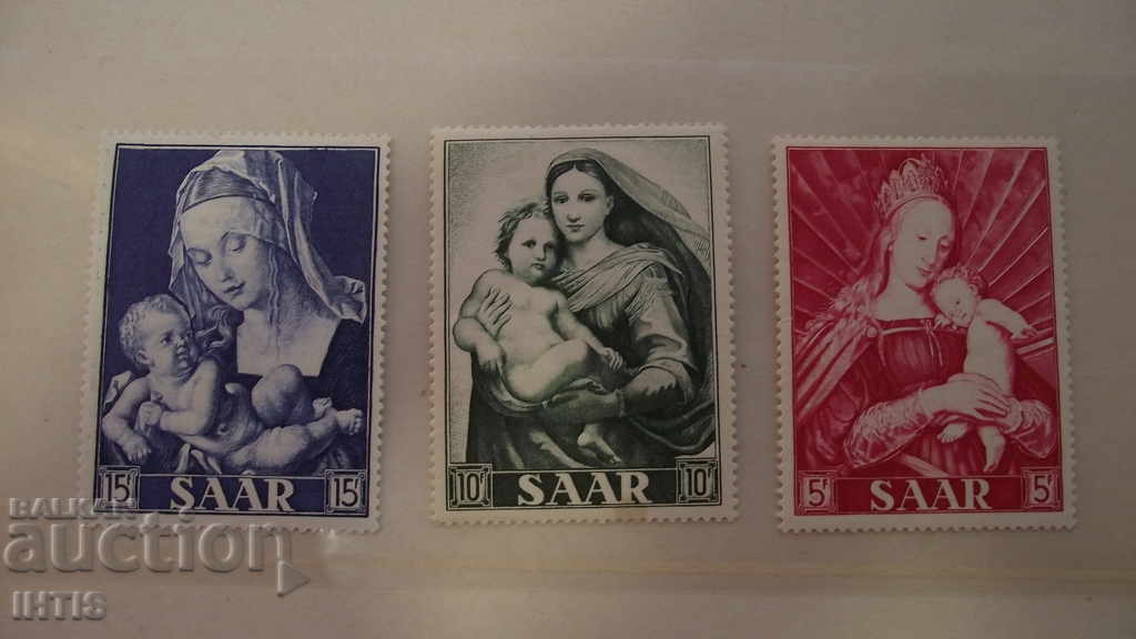 STAMPS - "SAAR" / MADONNY - GERMANY - STAMPS - "SAAR" / MADONNY - GERMANY -