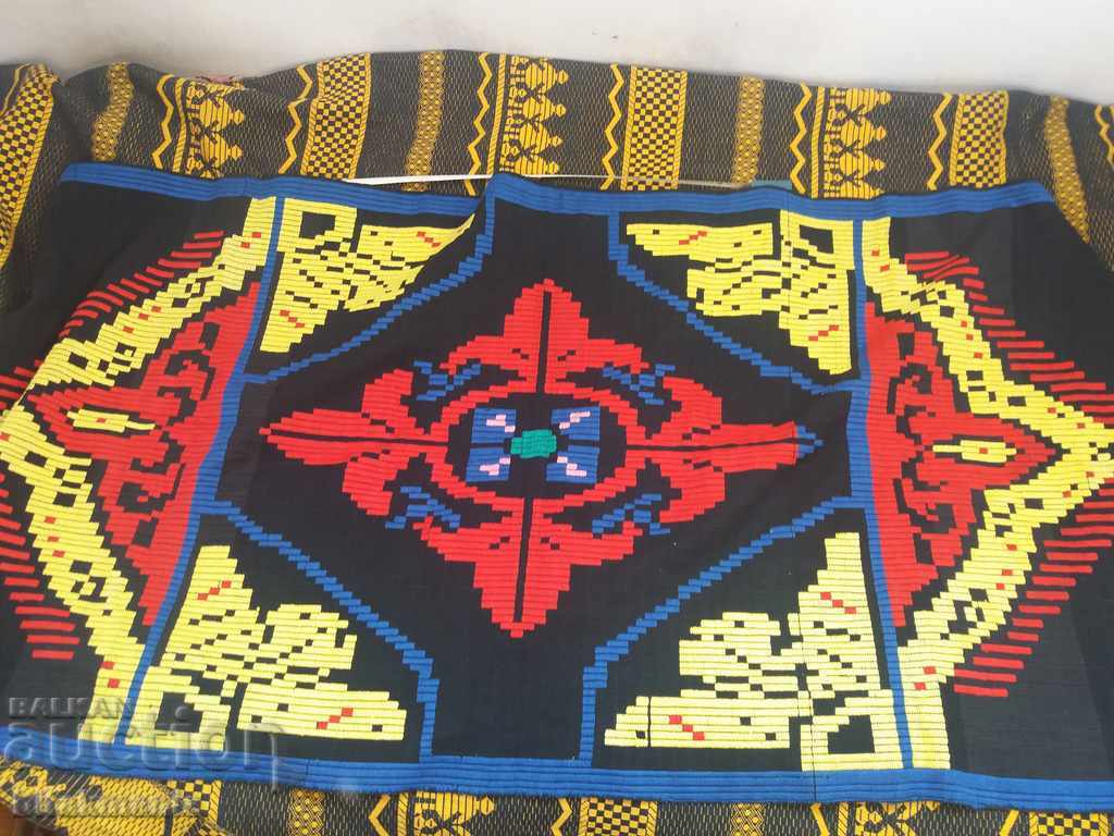 Hand sewn tablecloth