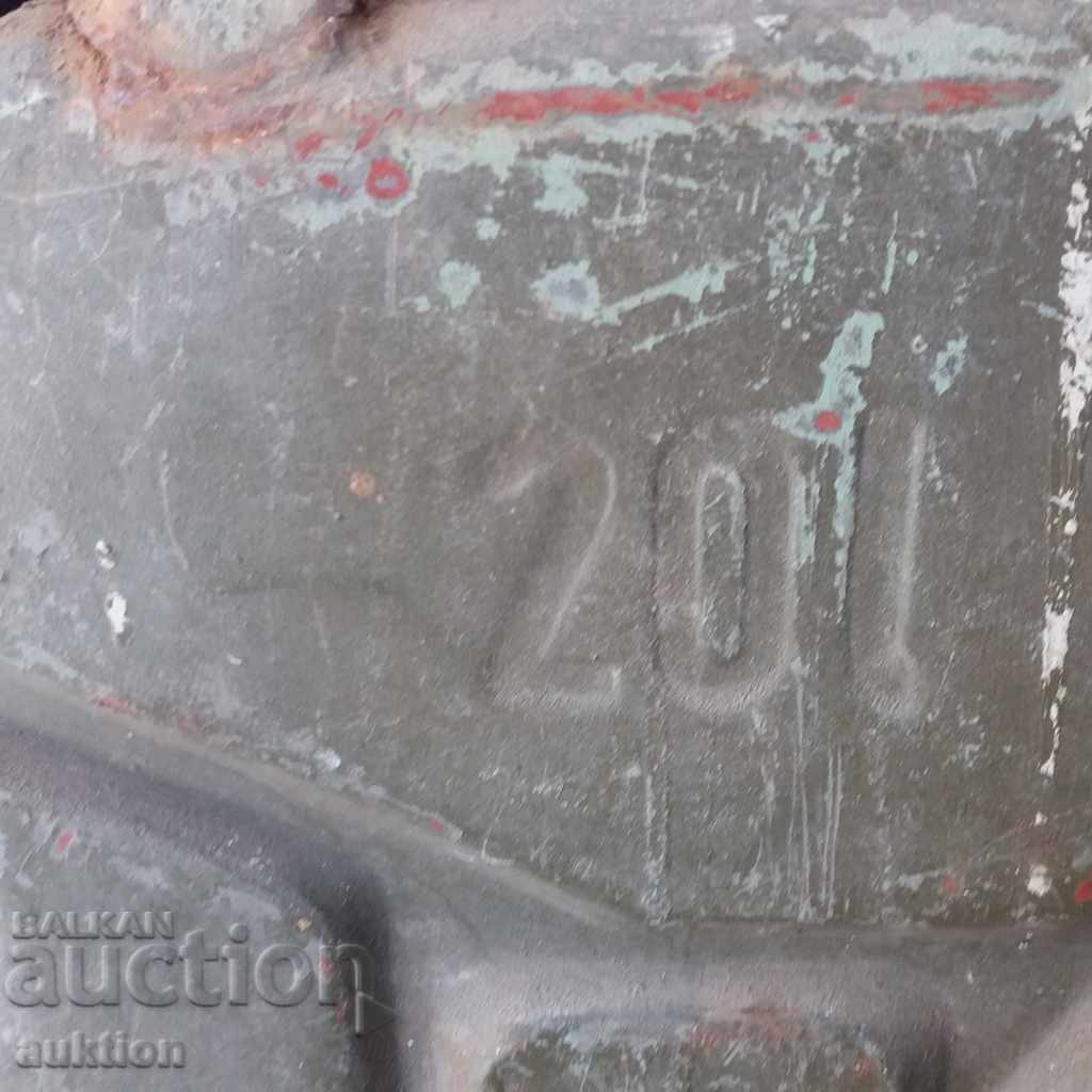 Auction METAL TUBE FOR FUEL - PETROL, DIESEL WITH MARKING 1972 Auction METAL TUBE FOR FUEL - PETROL, DIESEL WITH MARKING 1972