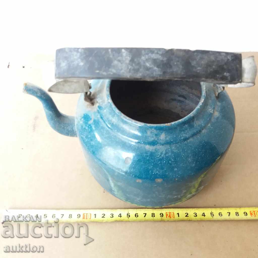 Delivery of OLD SOC. ENAMELED TEAPOT Delivery of OLD SOC. ENAMELED TEAPOT