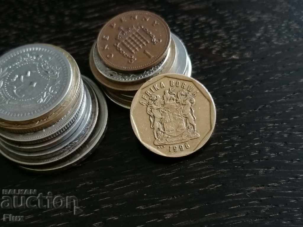 Νόμισμα - Νότια Αφρική - 50 σεντ 1996 με τιμή 1.40 BGN | € 0.72