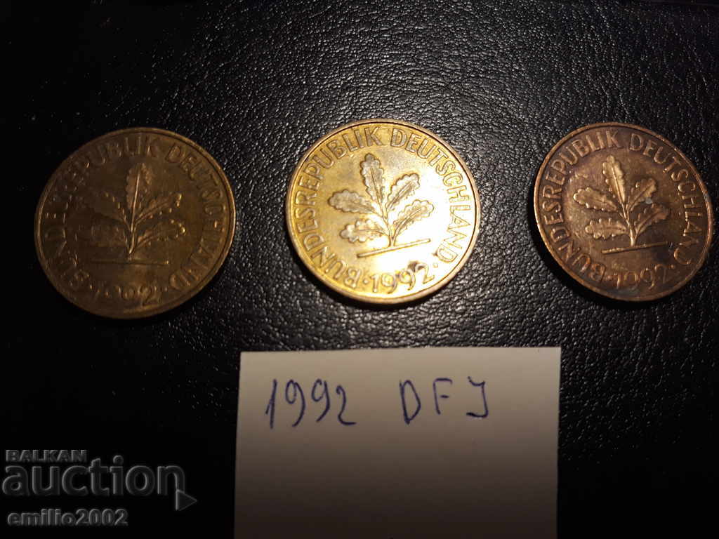 10 Pfening BDR DFJ 1992 with price 1.49 BGN | € 0.76 10 Pfening BDR DFJ 1992 with price 1.49 BGN | € 0.76