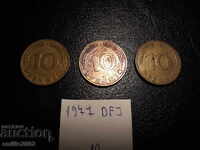 10 Pfennig BDR DFJ 1977