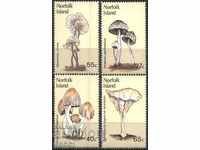 Чисти марки Флора Гъби 1983 от Норфолк