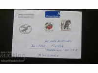 Sweden -1996 traveled envelope