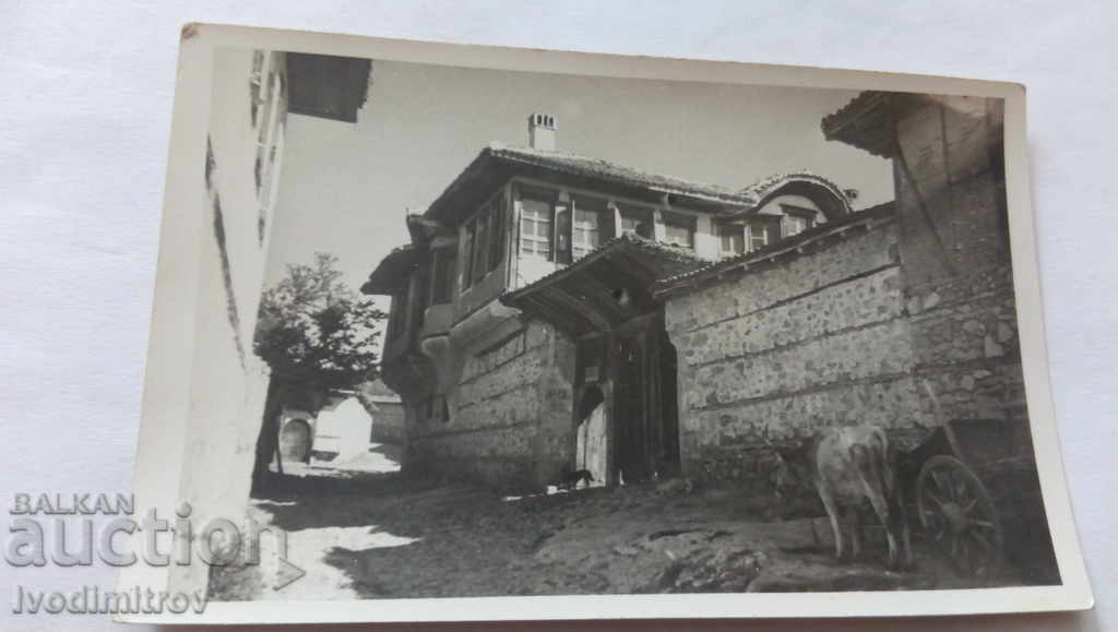 Пощенска картичка Копривщица Къщата на Тодор Каблешковъ 1936