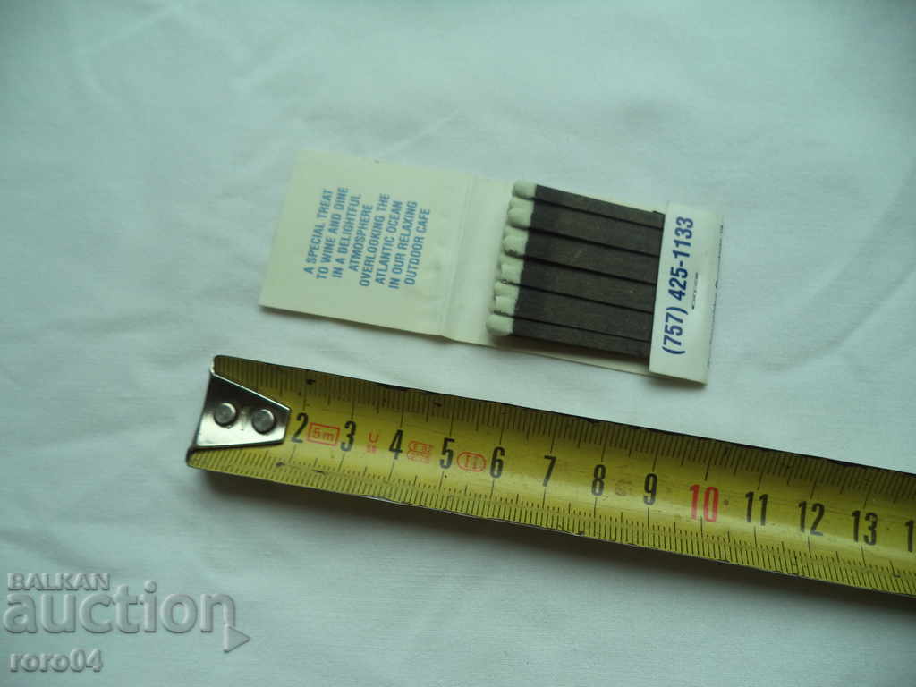 MATCHES - 5 MATCHES - 5