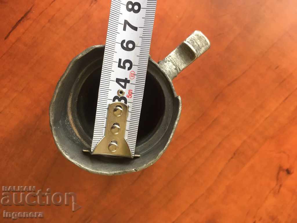 ΠΑΛΙΟ ΓΕΡΜΑΝΙΚΟ ΚΑΣΣΙΤΕΡΟ ΠΟΤΗΡΙ ΜΕ ΣΦΡΑΓΙΔΕΣ - 5