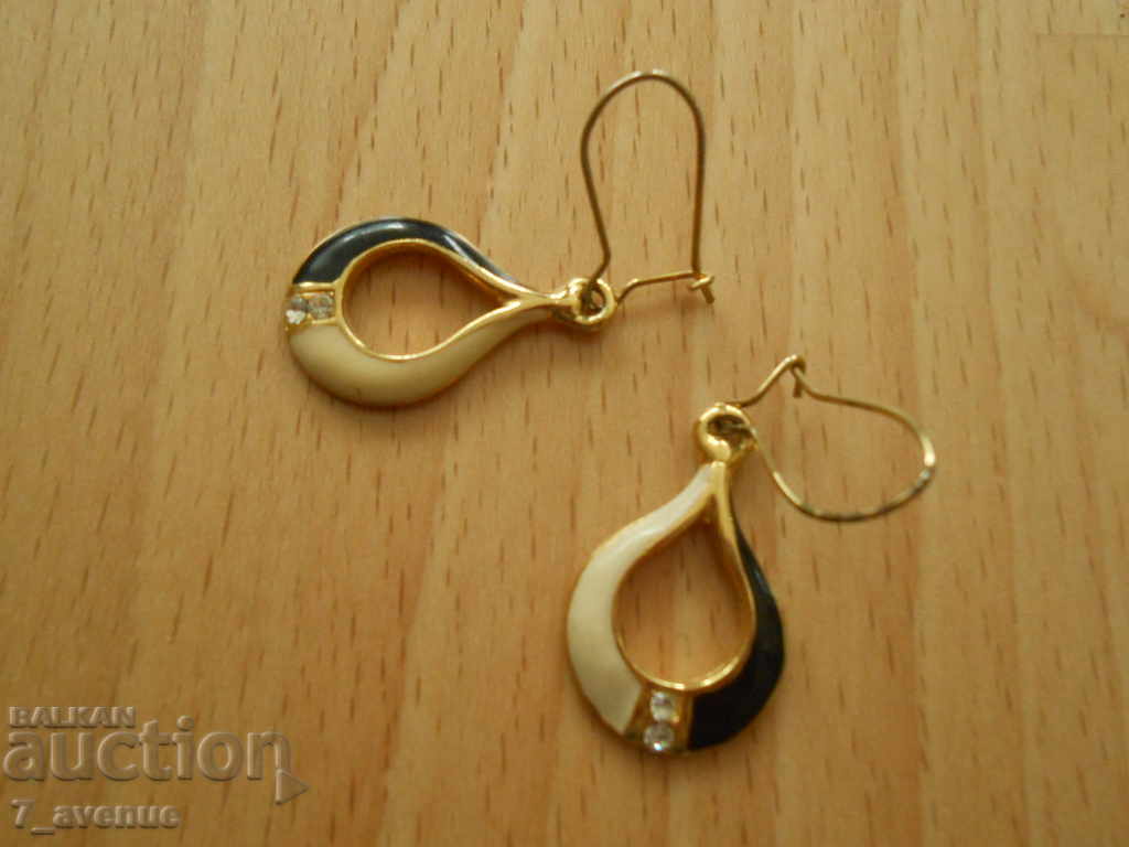 Old earrings from the 70s, very interesting, 35 mm long with price 19.00 BGN | € 9.71
