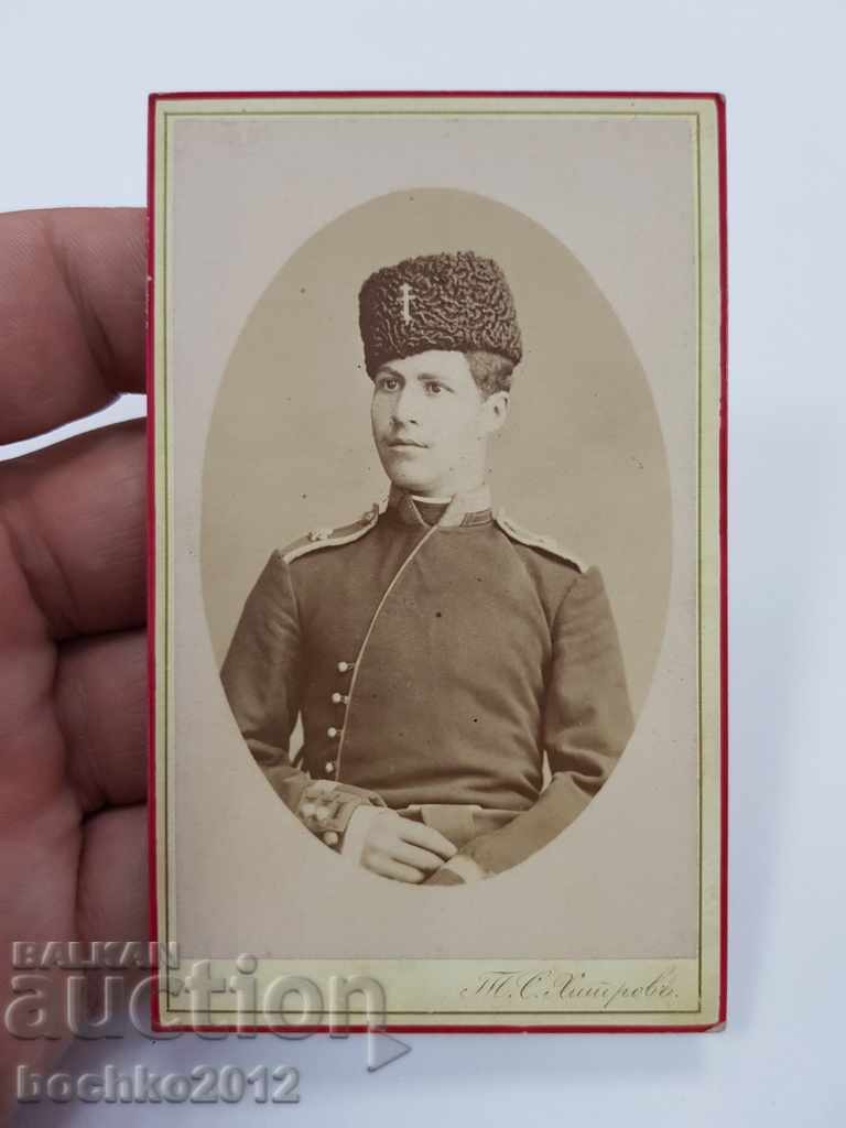 Σπάνια φωτογραφία πρώτου αξιωματικού που δεν είχε ανατεθεί το 1882 με στολή