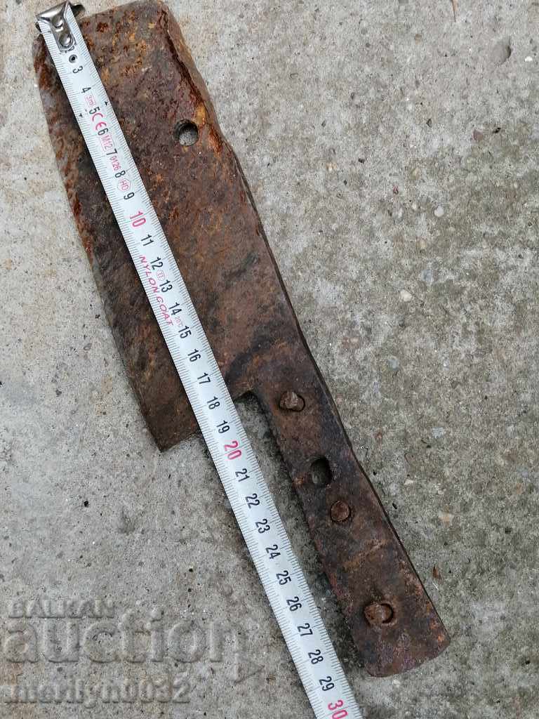 Delivery of Sutter, top, knife, wrought iron Delivery of Sutter, top, knife, wrought iron