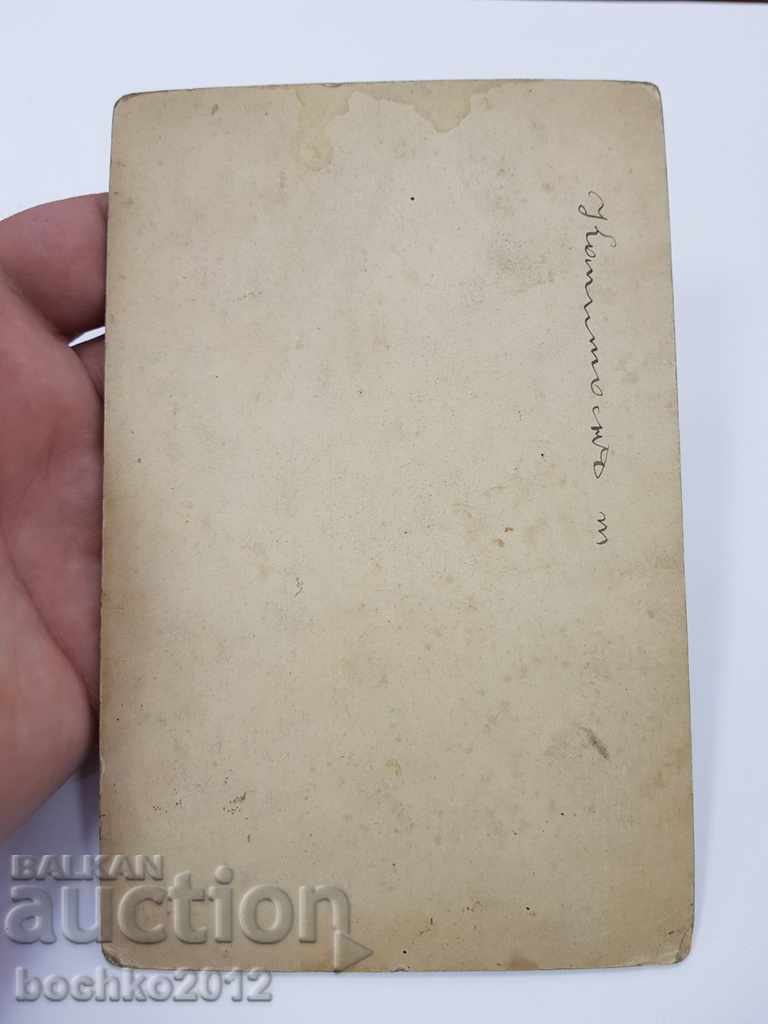 Rare early Bulgarian military photograph with officers - 5 Rare early Bulgarian military photograph with officers - 5