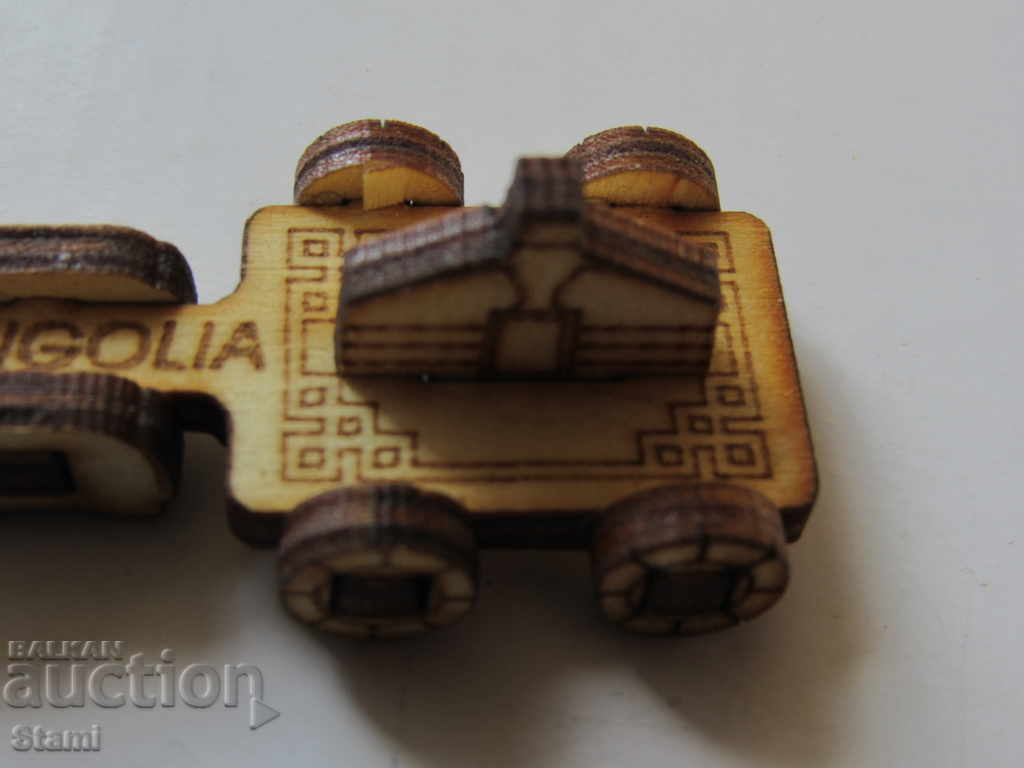 Authentic wooden keychain-yurt from Mongolia - 6 Authentic wooden keychain-yurt from Mongolia - 6